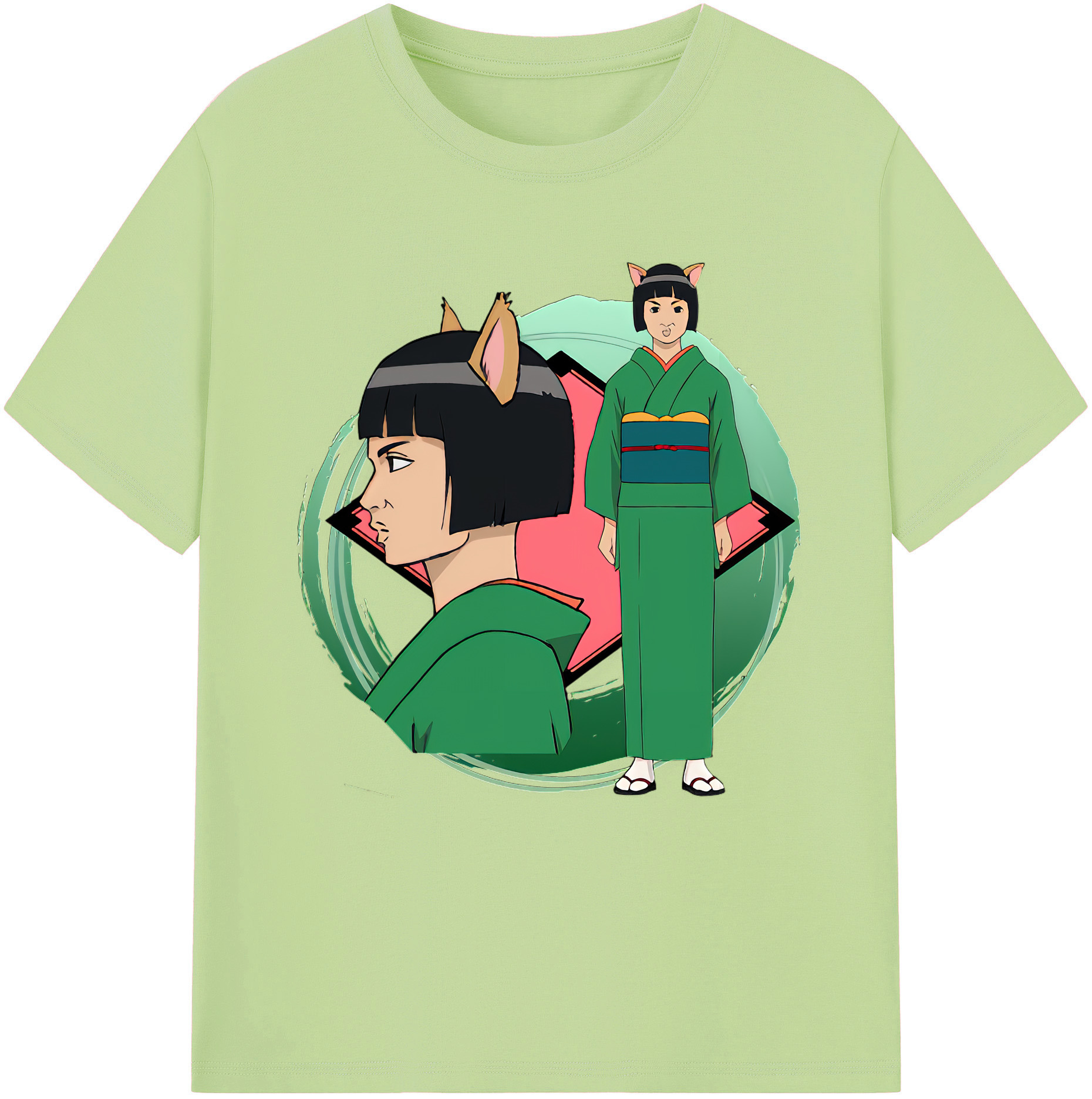 （画像用） ぎんたま 坂田銀時（さかたぎんとき） 神楽 志村新八（しむら しんぱち） GINTAMA Sakata Gintoki Kagura Shimura Shinpachi 綿100％半袖Tシャツ（フロントプリント）